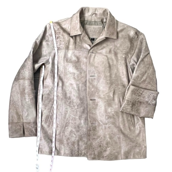 M.Julian Wilsons The Leather Expert Vintage Tan Jacket - Size Large - Picture 14 of 16